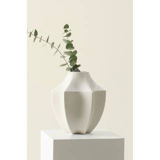 BERIT vase - højde 27 cm - Hvid