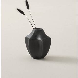 BERIT vase - højde 17,5 cm - Sort