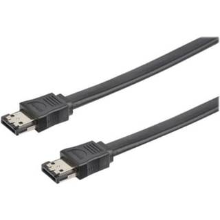 Prokord Sata-0011 Sata-kabel 1,5 M Sata 7-pin Sort