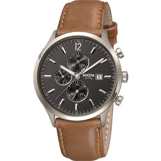 Boccia 3753-04 Herrenuhr Chronograph Titanium 42mm 5ATM