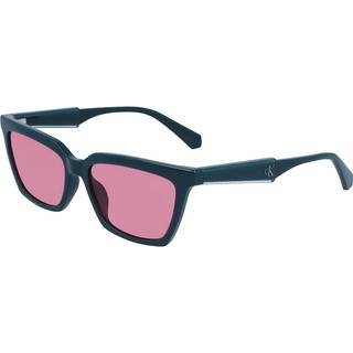 Calvin Klein Kvinde CKJ23606S 300 Solbriller Plast Grøn Rosa Firkantet