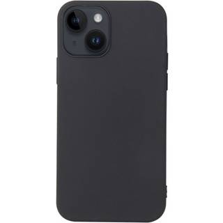 iPhone 14 Plus Fleksibelt Bagside Cover - Sort