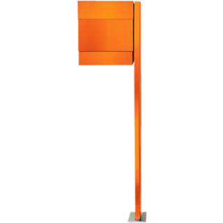 Letterman V brevkasse, avispost, orange