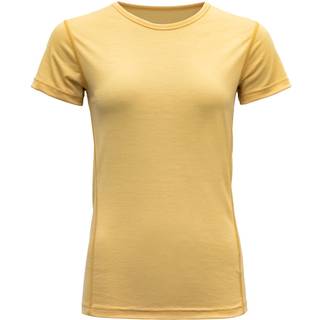 Devold Breeze Woman T-Shirt Merino undertøj Damer størrelse L farve beige