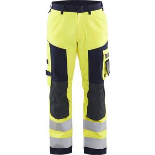 Blåkläder 1578 Multinorm Håndværker Buks / Multinorm Håndværker Arbejdsbuks - C154 - High Vis Gul/Marineblå