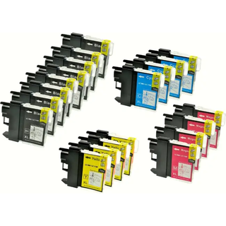 Kompatible blækpatroner Brother LC 980, 20 stk. rabatpakke 344 ml