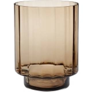 Laura vase brun glas - H Skjalm P
