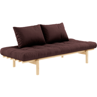 Pace Daybed Fra Karup Design i Massiv FSC Fyrretræ | Japandi - Klar lak - 715 Brown