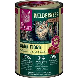 Adult Wild. Dark Fjord, dåse vildsvin, and & rensdyr 400 g
