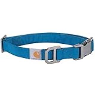 Carhartt nylon ?nderhund krave fuldt justerbar holdbar 2-lags cordura nylon l?rred kraver til hunde marine bl? medium