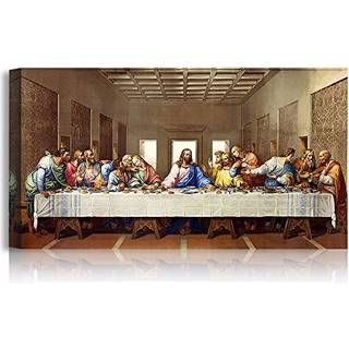 A&T Artwork Det sidste aftensmad af Leonardo da Vinci Verdensklassisk kunst reproduktioner Giclee l?rred udskriver v?gkunst til boligindretning 2