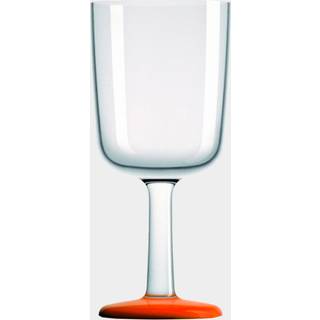 Vinglas i plast Palm Verre à Vin Orange, non-slip, transparent/orange, 30 cl