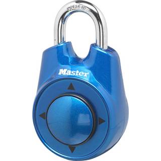 Master Lock 1500ID Locker Lock Indstil din egen retningsbestemte kombination h?ngel?s 1 pakke bl?