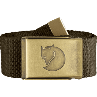 Fjällräven Canvas Brass bælte-dark olive