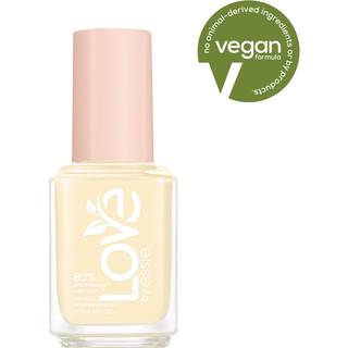 K?rlighed af Essie neglelak 80% plantebaseret salonkvalitet vegansk gul p? den lysere side 0,46 fl oz