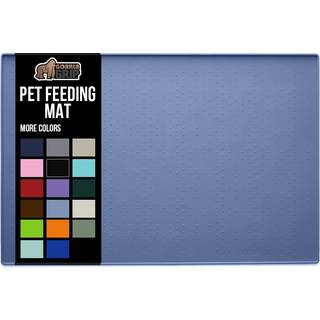 Gorilla greb silikone kæledyr fodring Mat hundefodermåtter indeholder spild beskytter gulve vandtæt placemats til vandskål hævede kanter til kat