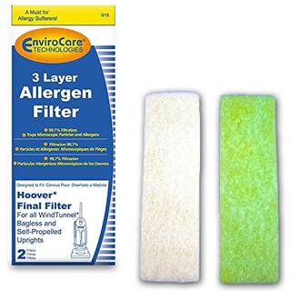 Envirocare premium udskiftning 3 -lags endelig st?vsugerfiltre lavet til at passe til hoover windtunnel selv fremdrevet poseless lodret bredsti e