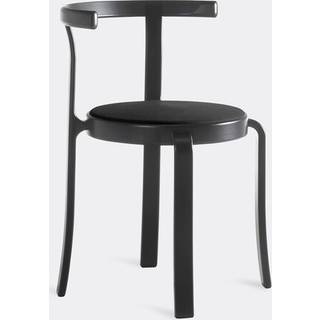 Magnus Olesen Seating - 'Series 8000' chair, black in Black Oak / Leather