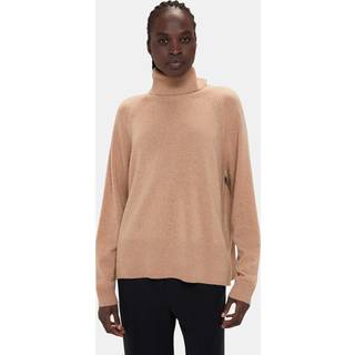 Whistles Whistles Brown Cashmere Roll Neck Jumper