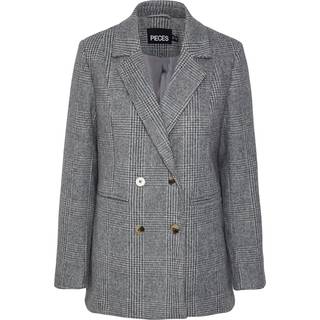 Pieces - Grå - Pchaven New Blazer Jacket - X-Small
