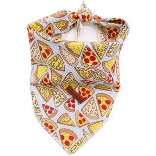 Unikke stil Paws Dog Bandanas 1pc Vaskbar bomuldstrekant Hund tørklæder til små medium store hunde og katte-nyehlg-l