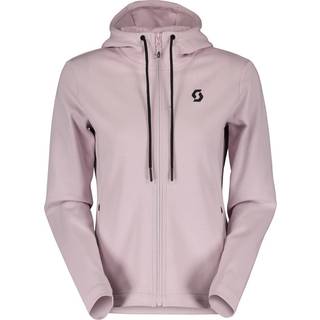 SCOTT Tech Zip Hoody til Kvinder, Pink - Størrelse Large