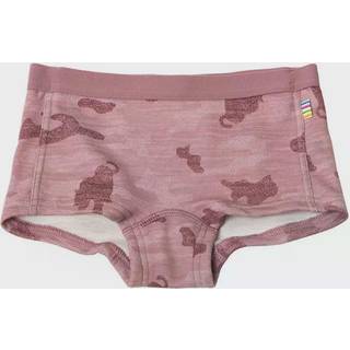 Hipster i fin rosa uld-bambus med panterprint