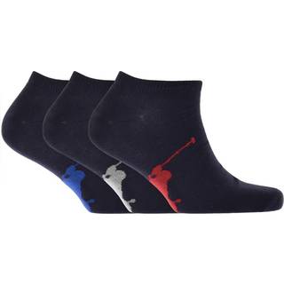 Polo Ralph Lauren 3-Pack Sneaker Sock Navy Multi