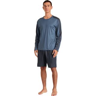 Calida DSW Cooling Sweat-Shirt - Blue - Medium
