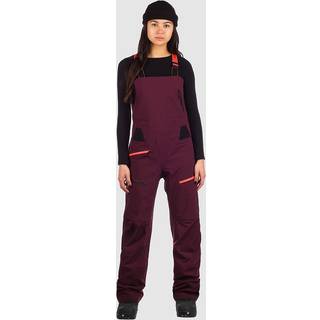 Ortovox Women's 3L Deep Shell Bib Pants Skibukser Damer størrelse L farve olivengrøn