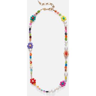 Mexi Flower Necklace Multicolor - ONESIZE