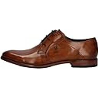 bugatti Herren Derby cognac Glattleder