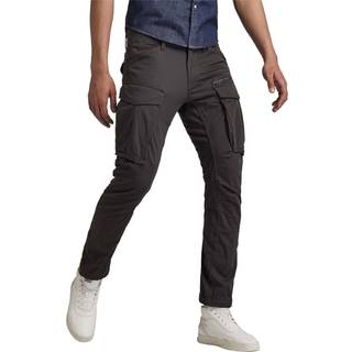 Rovic Zip 3D Regular Tapered Pants - Grey - Men