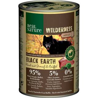 Adult Wilderness Black Earth okse, struds & bøffel 400 g