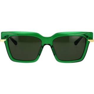 Bottega Veneta BV1242S Asian Fit 003 53 Solbriller Kvinder Grøn - Green - 53mm