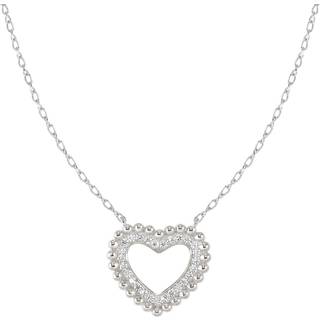 Nomination Silver Lovecloud Heart Necklace - 46cm