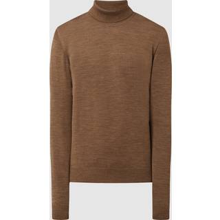 MAERZ Muenchen Herren Pullover braun unifarben