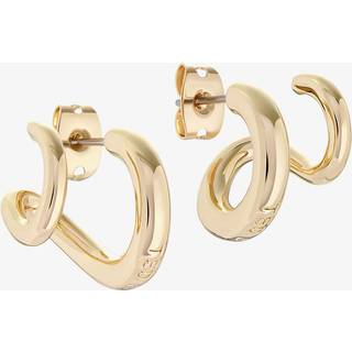 Ted Baker Double Hoop Earrings - Gold