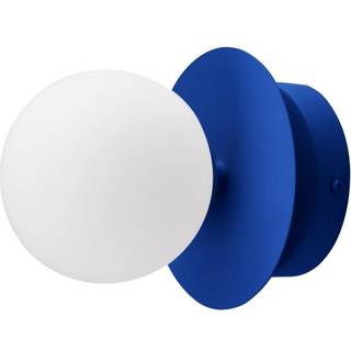 Globen Lighting Art Deco IP44 væglampe/plafond Blå-hvid