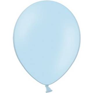 50 stk. Latexballoner lyseblå 12" - Luksus kvalitet til fest og dekoration