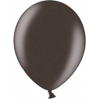 100 stk. Latexballoner sort metallic 12" – Professionel kvalitet til fest og dekoration