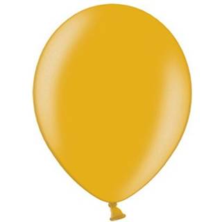 50 stk. Latex balloner metallic guld 12" – Professionelle til fest &amp; dekoration
