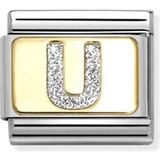 Nomination Charm - COMPOSABLE CLASSIC BUCHSTABE E - 030291/05 - bicolor