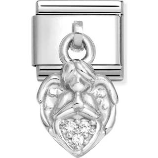 Nomination Angel With Heart Charm - Silver