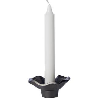 ERNST Ernst lysestage sort aluminium Ø9 cm