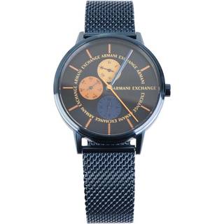 Armani Exchange AX2751 Blue IP Mesh Bracelet Watch - W65327