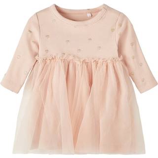 Name It Rose Smoke Glitter Tyl Kjole