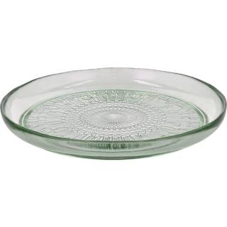 Kusintha Glastallerken Ø25 cm, grøn