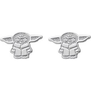 Disney Baby Yoda Earrings - Silver
