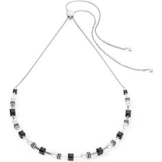 Coeur de Lion Halskette - Mysterious Cubes & Pearls - 408510.1317.0 - silber